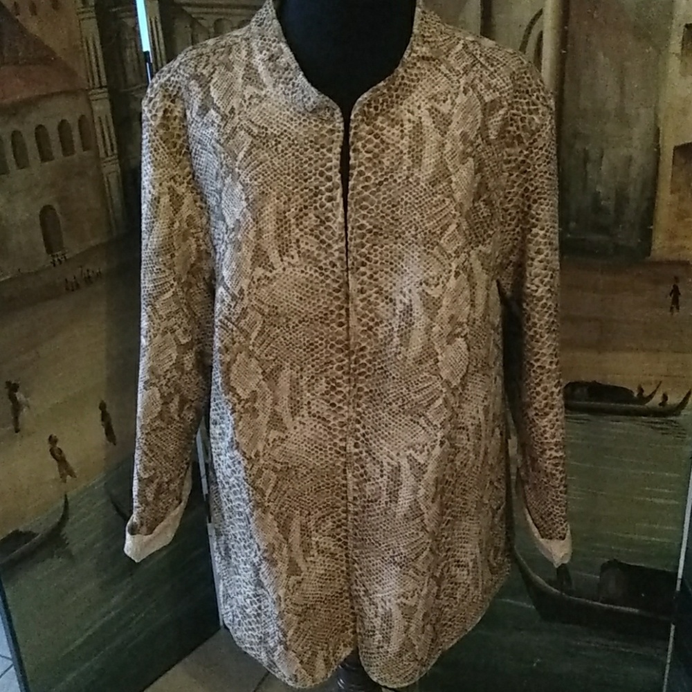 Beautiful Snakeskin Jacket